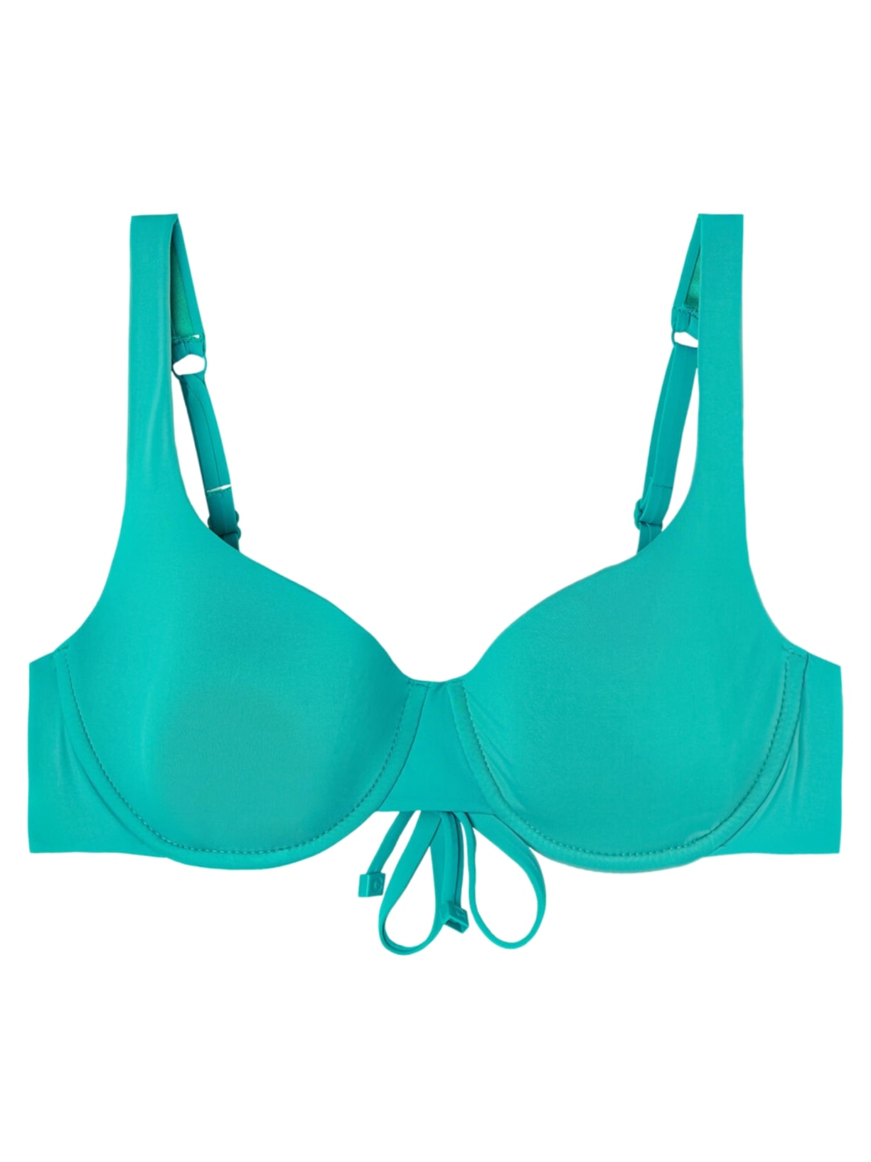Parte De Cima De Biquíni Balconette Almofadado Indonésia - Verde