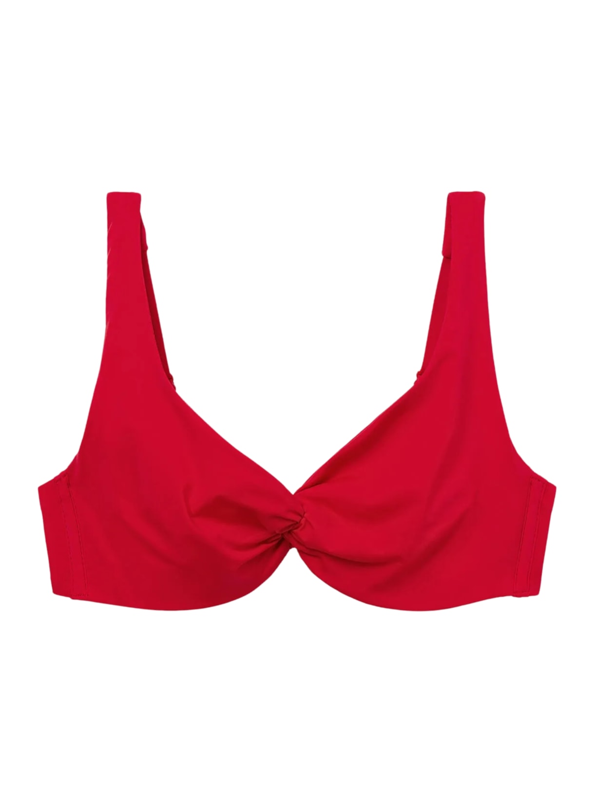 Parte De Cima De Biquíni Balconette Indonésia - Vermelho