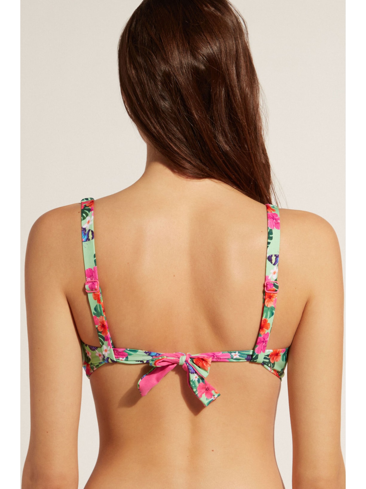 Parte De Cima De Biquíni Balconette Malibu Verde Calzedonia