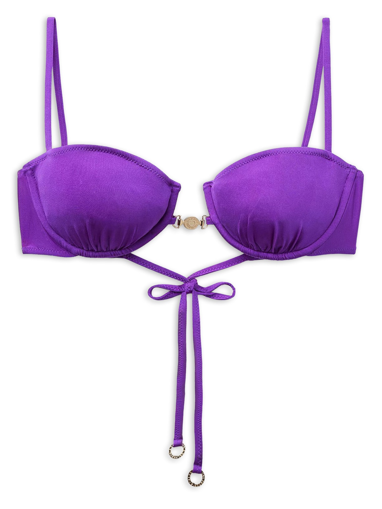 Parte De Cima De Biquíni Balconette Minimal Fit Roxo Calzedonia