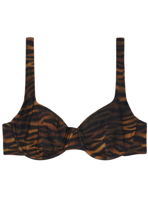 Parte De Cima De Biquíni Balconette Mombasa - Animal Print
