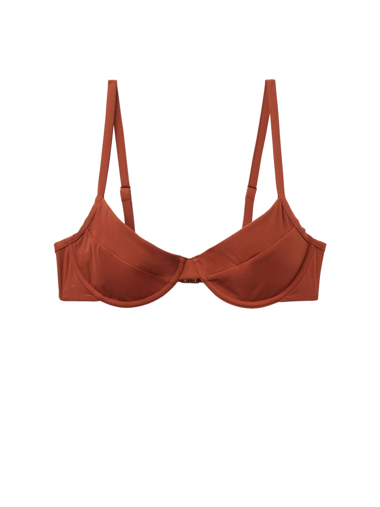 Parte De Cima De Biquíni Balconette Premium Fit Marrom Calzedonia