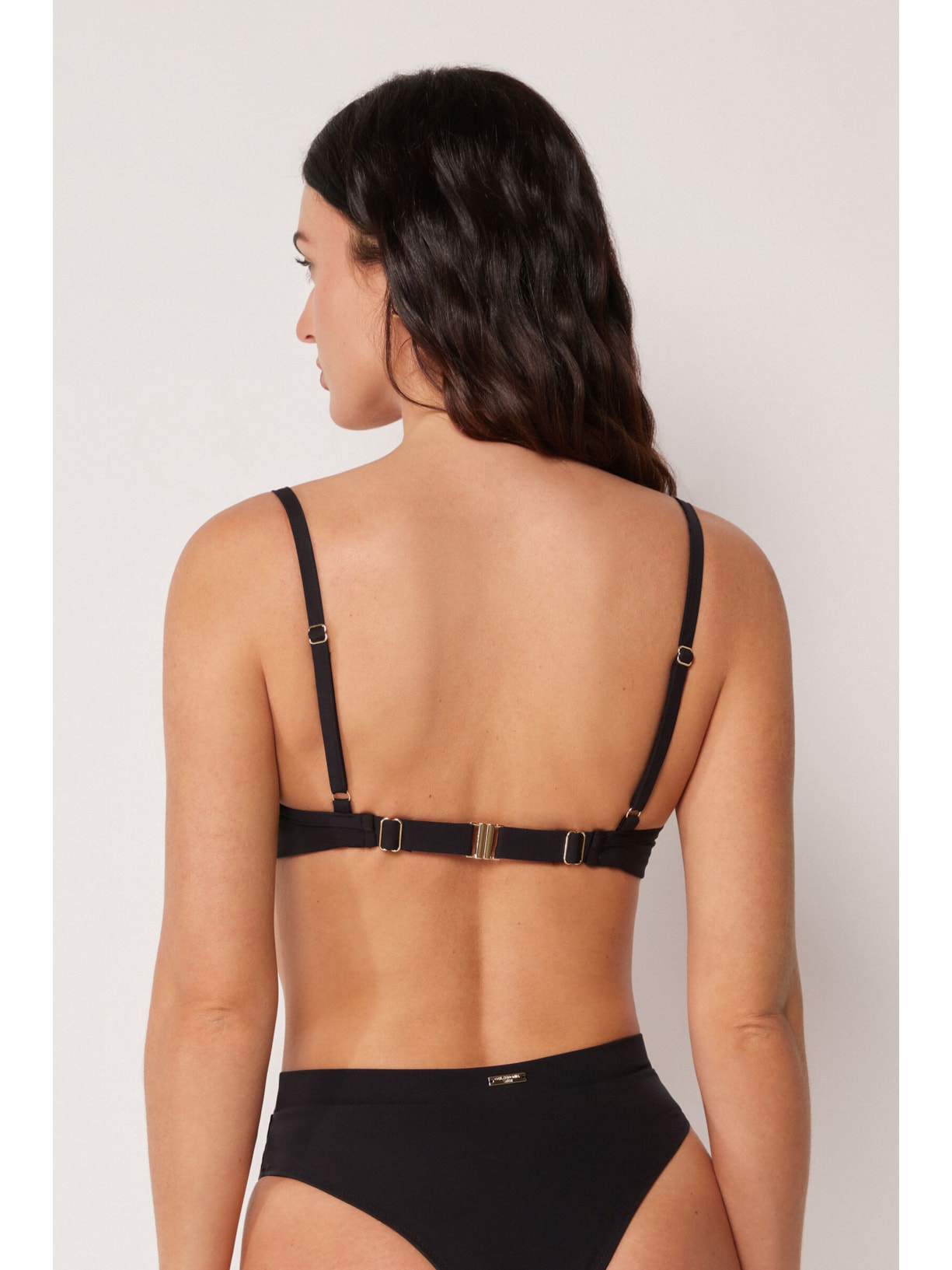 Parte De Cima De Biquíni Balconette Premium Fit Preto Calzedonia