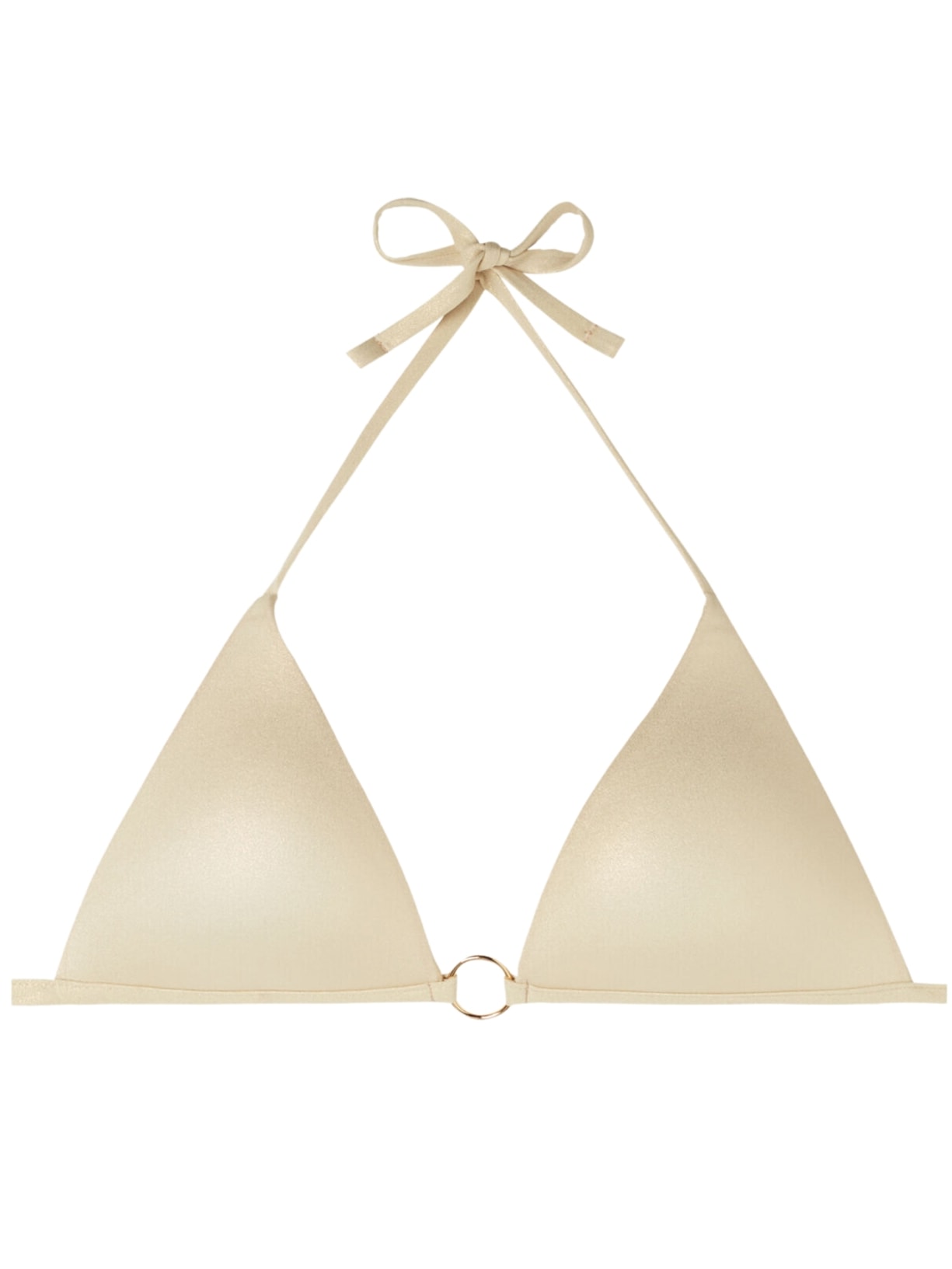 Parte De Cima De Biquíni Cortininha Almofadada Abu Dhabi - Branco