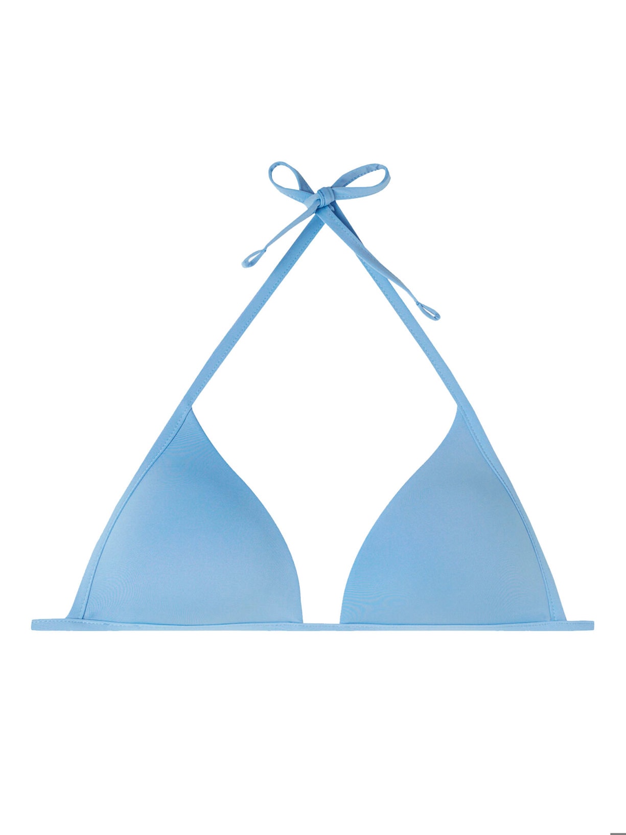 Parte De Cima De Biquíni Cortininha Almofadada Indonesia Eco - Azul