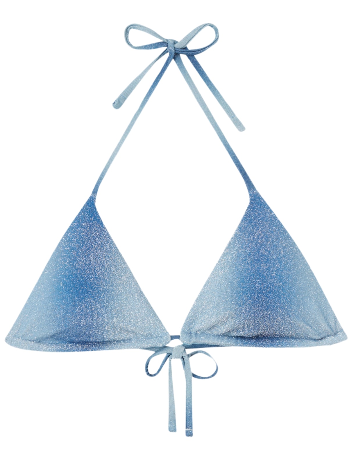 Parte De Cima De Biquíni Cortininha Colorful Shades - Azul