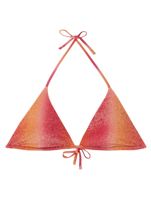 Parte De Cima De Biquíni Cortininha Colorful Shades - Rosa