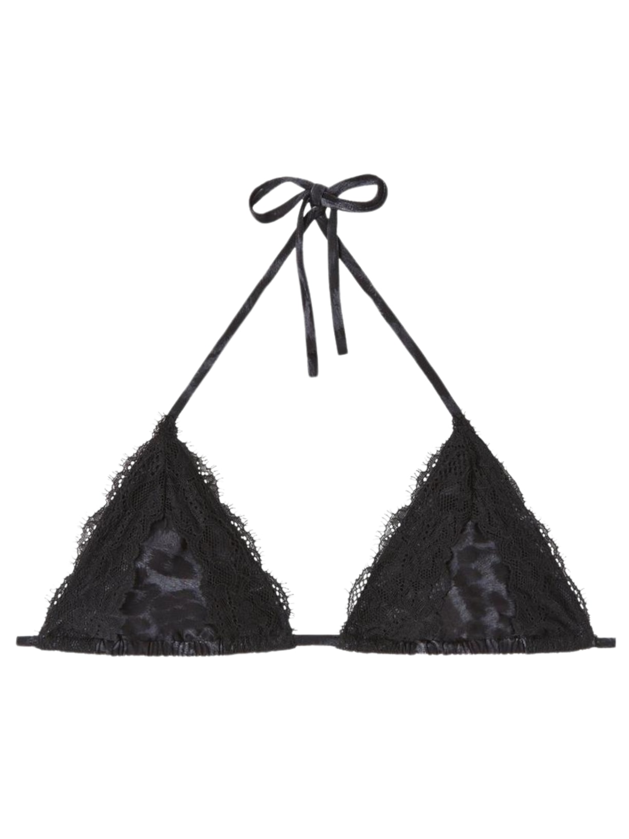 Parte De Cima De Biquíni Cortininha Daloa - Preto