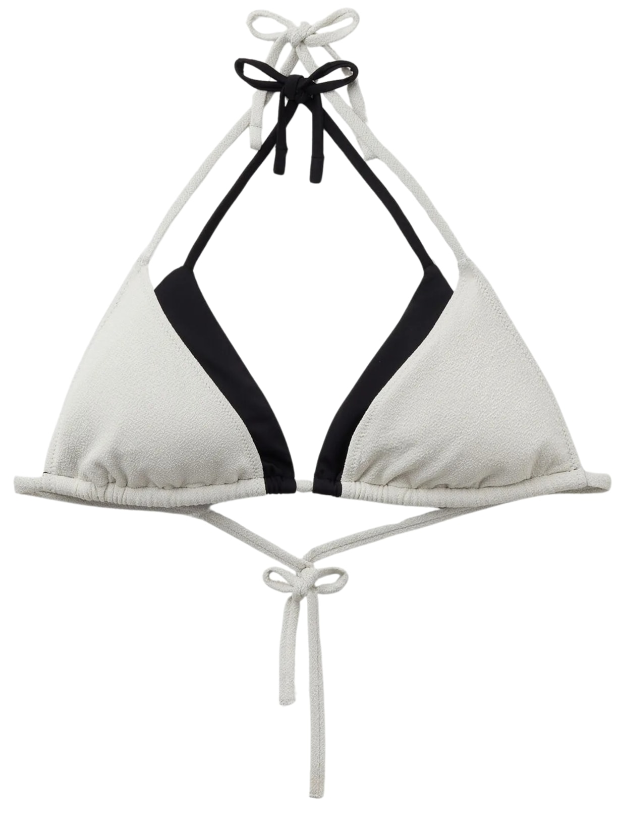 Parte De Cima De Biquíni Cortininha Double Bikini Branco Calzedonia