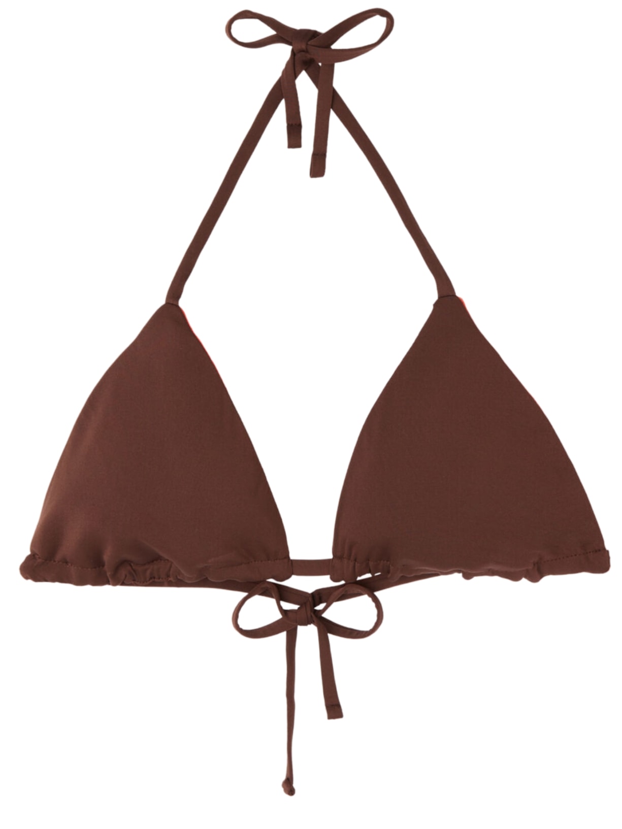 Parte De Cima De Biquíni Cortininha Double Concept - Marrom