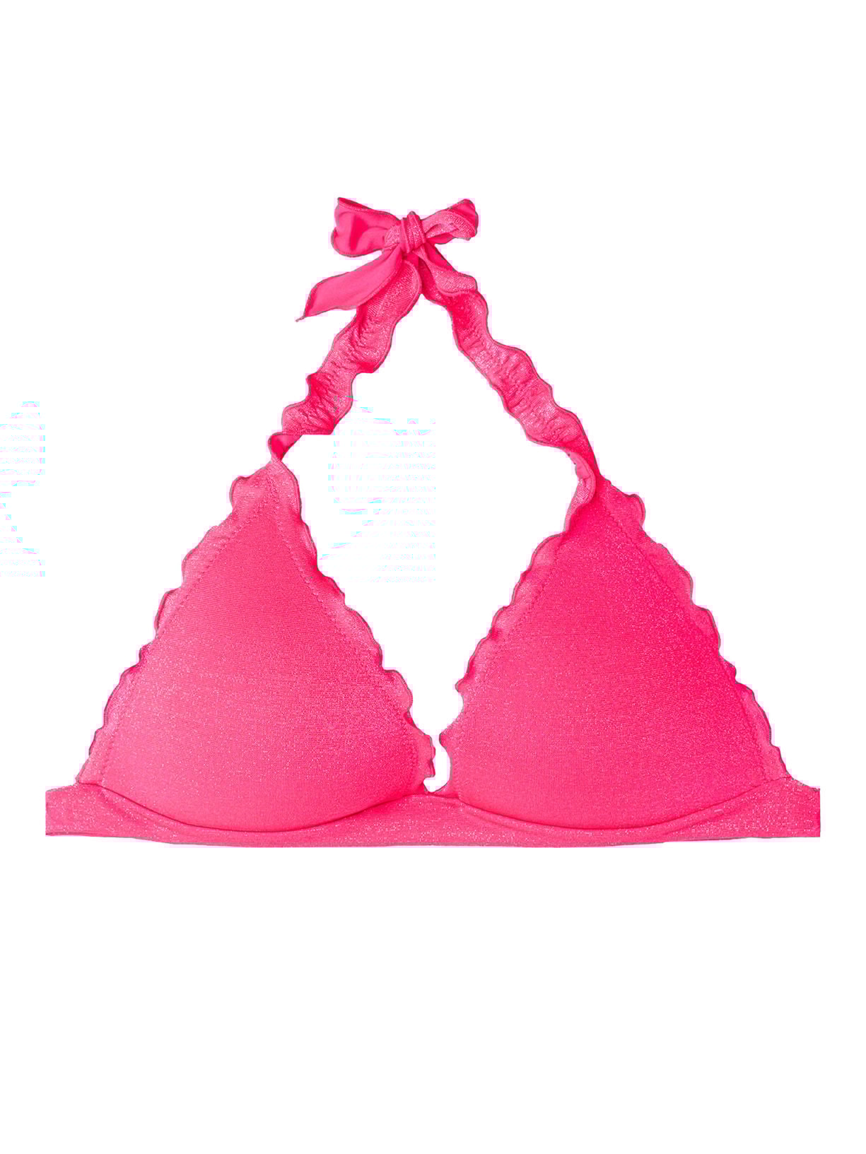 Parte De Cima De Biquíni Cortininha Graduado Formentera - Rosa