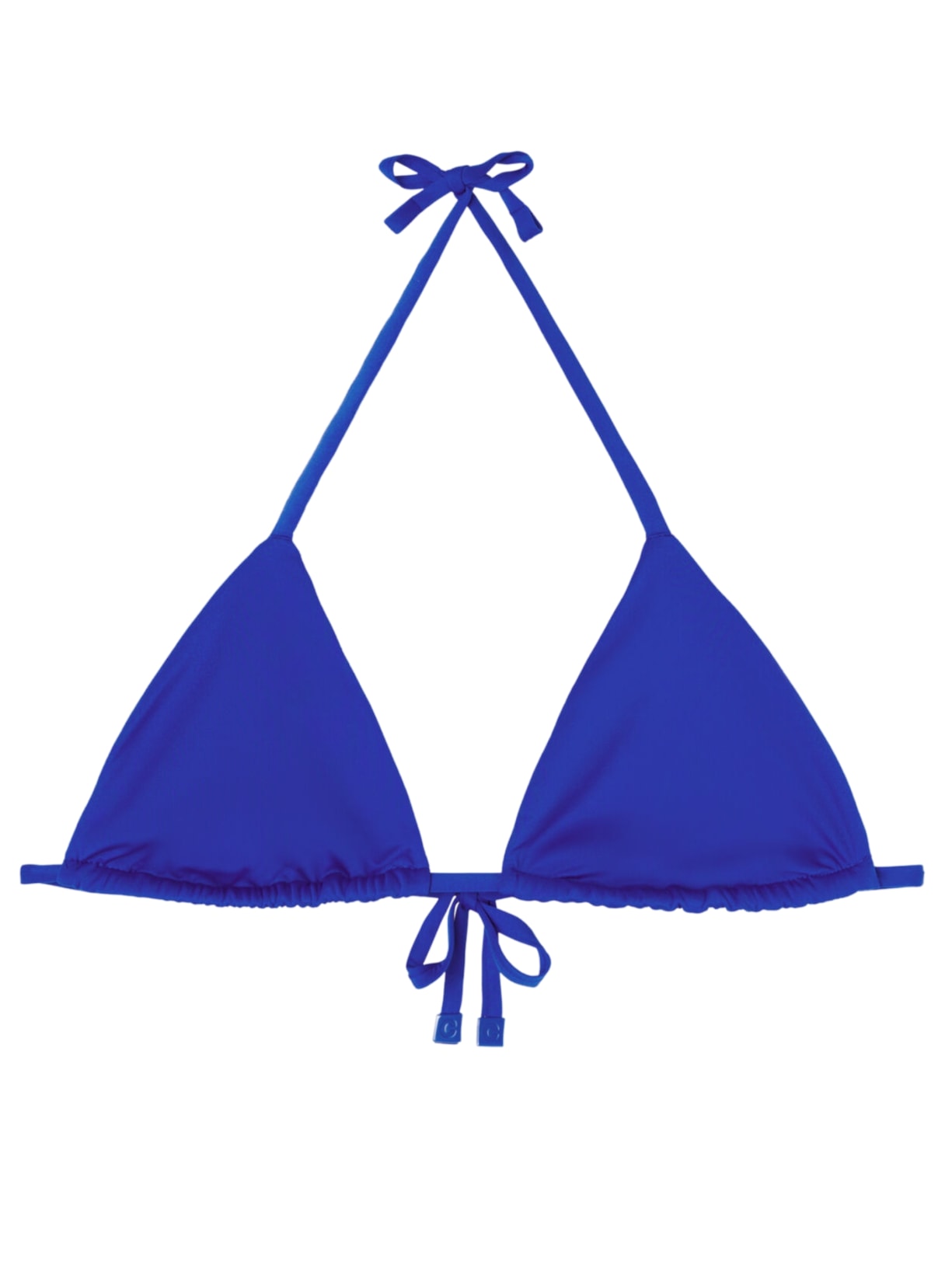 Parte De Cima De Biquíni Cortininha Indonésia - Azul