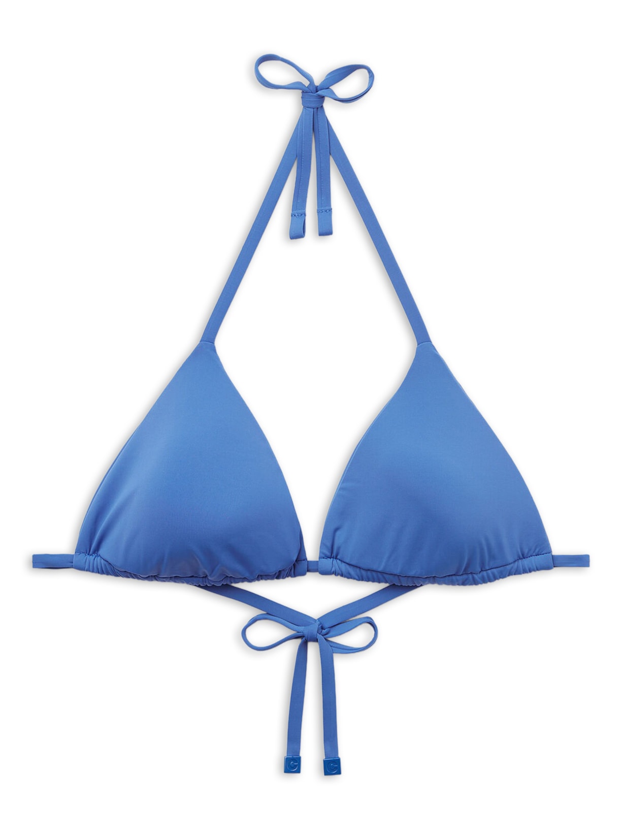 Parte De Cima De Biquíni Cortininha Indonésia Azul Calzedonia