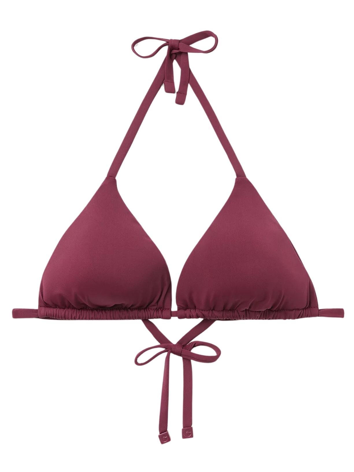 Parte De Cima De Biquíni Cortininha Indonésia Bordô Calzedonia