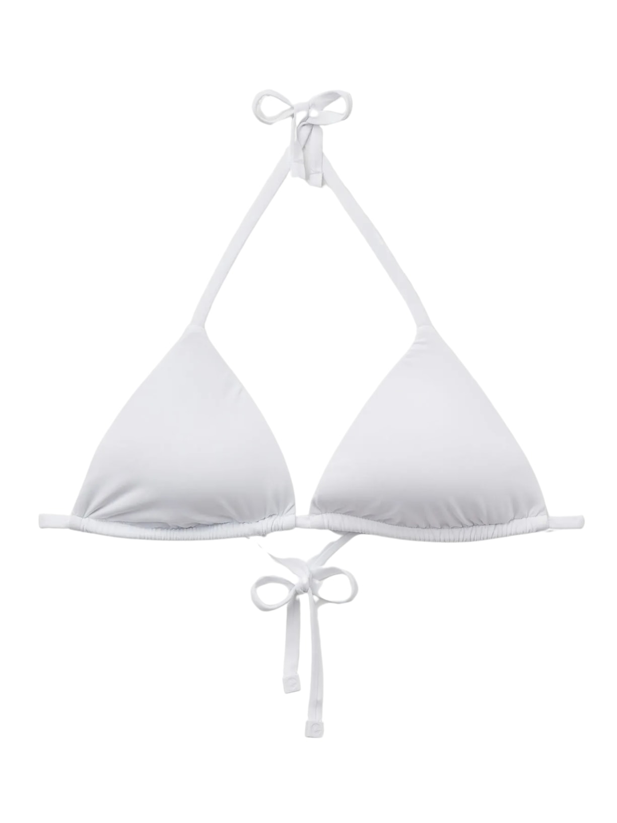 Parte De Cima De Biquíni Cortininha Indonésia - Branco