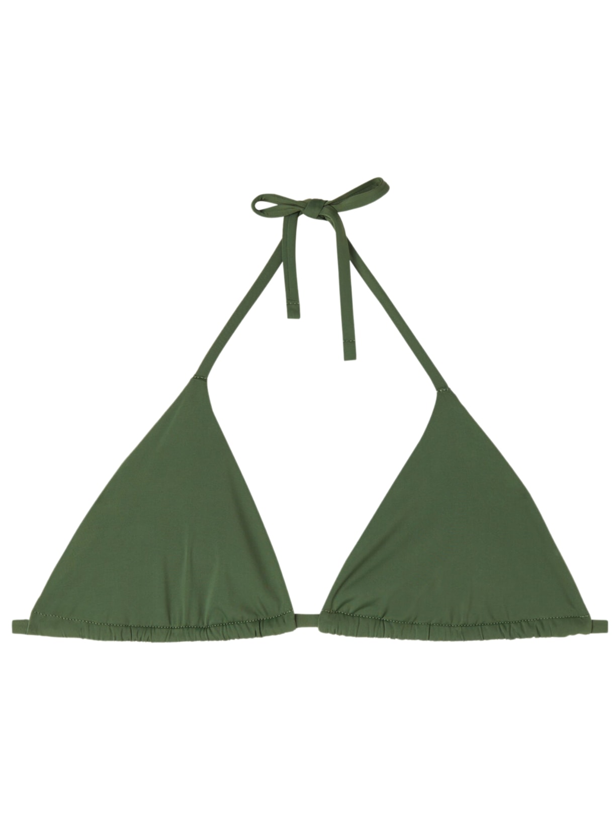 Parte De Cima De Biquíni Cortininha Indonésia - Verde