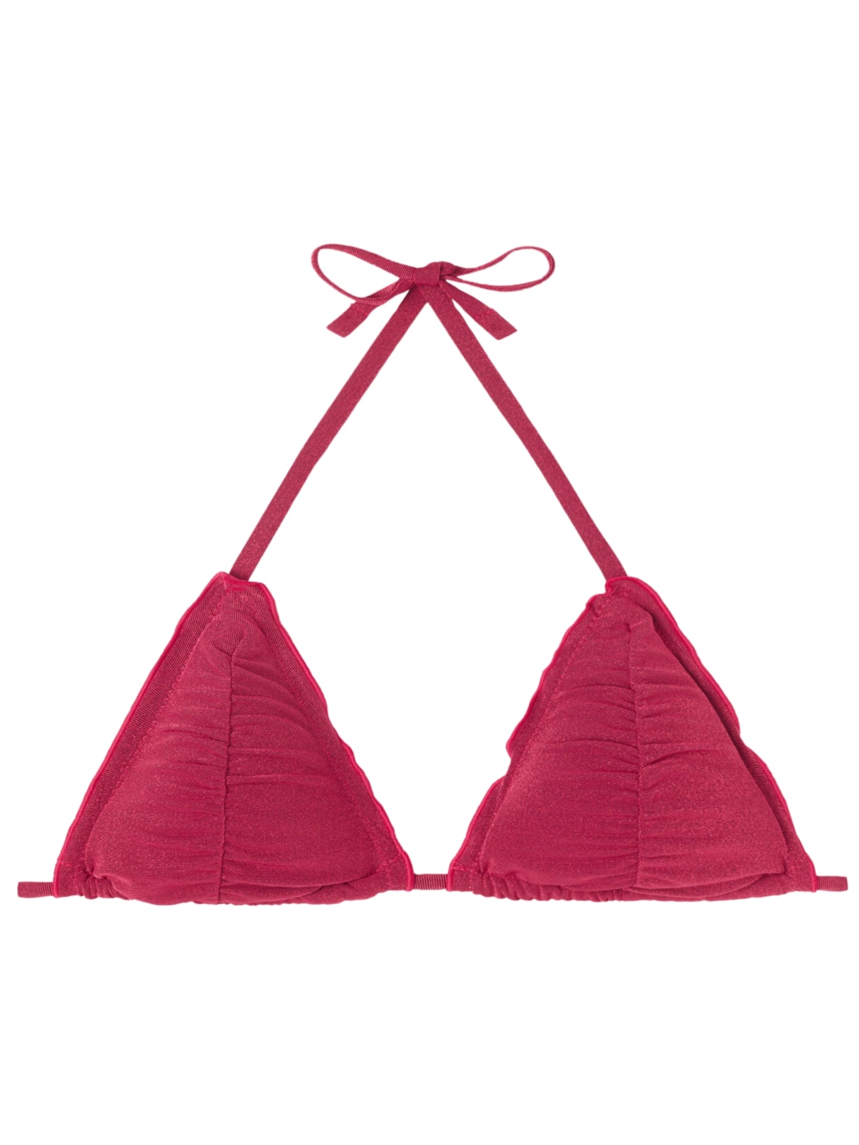 Parte De Cima De Biquíni Cortininha Islamorada - Vermelho