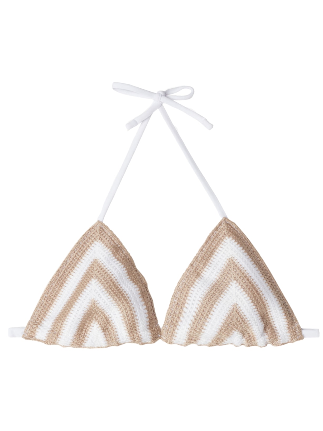 Parte De Cima De Biquíni Cortininha Mumbai - Branco