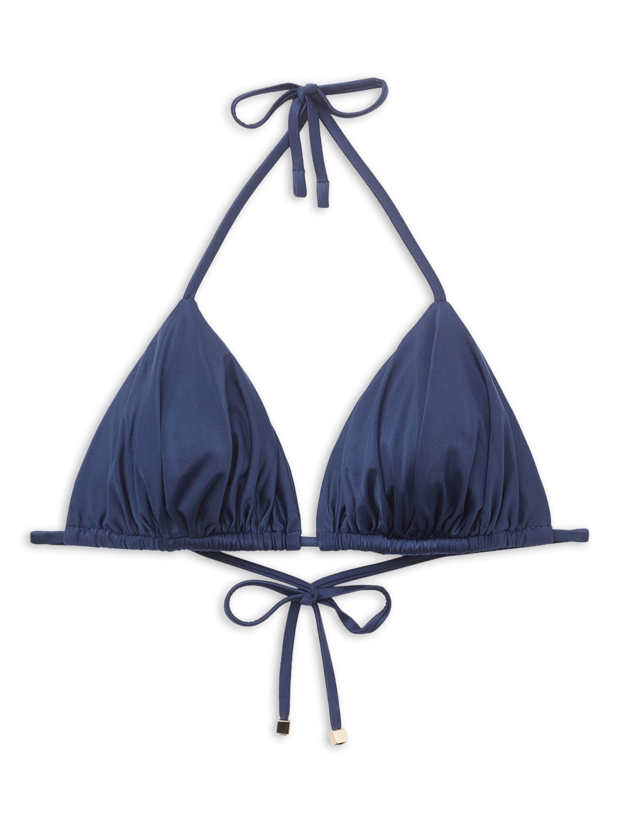 Parte De Cima De Biquíni Cortininha Timeless Diva - Azul