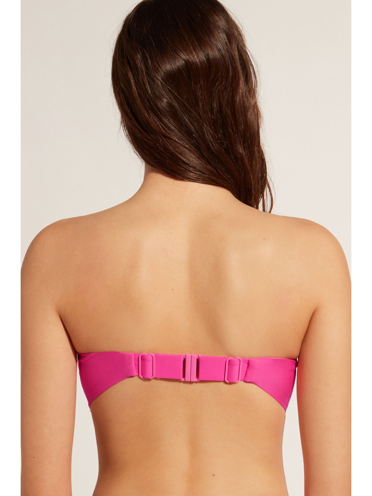Parte De Cima De Biquíni Faixa Almofadada Indonésia Rosa Calzedonia