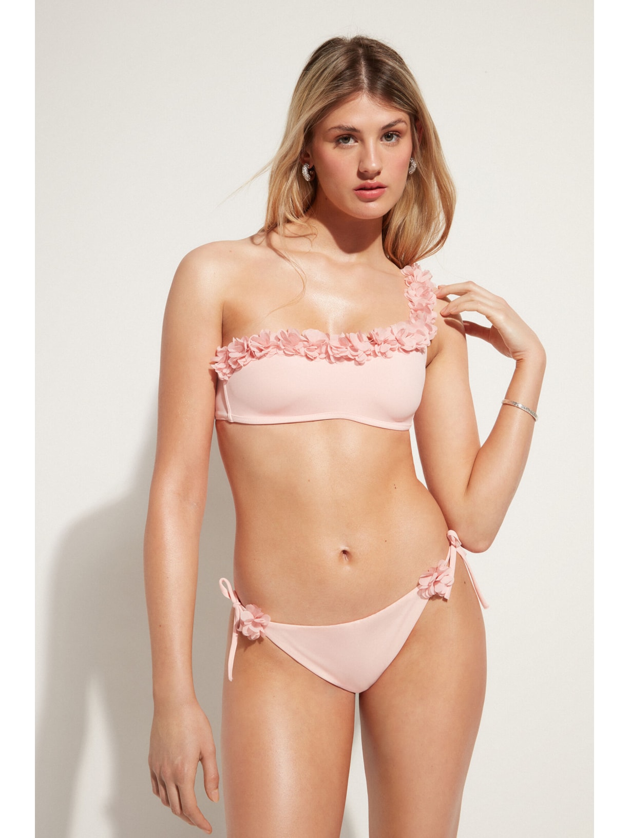 Parte De Cima De Biquíni Faixa Honolulu Rosa Calzedonia