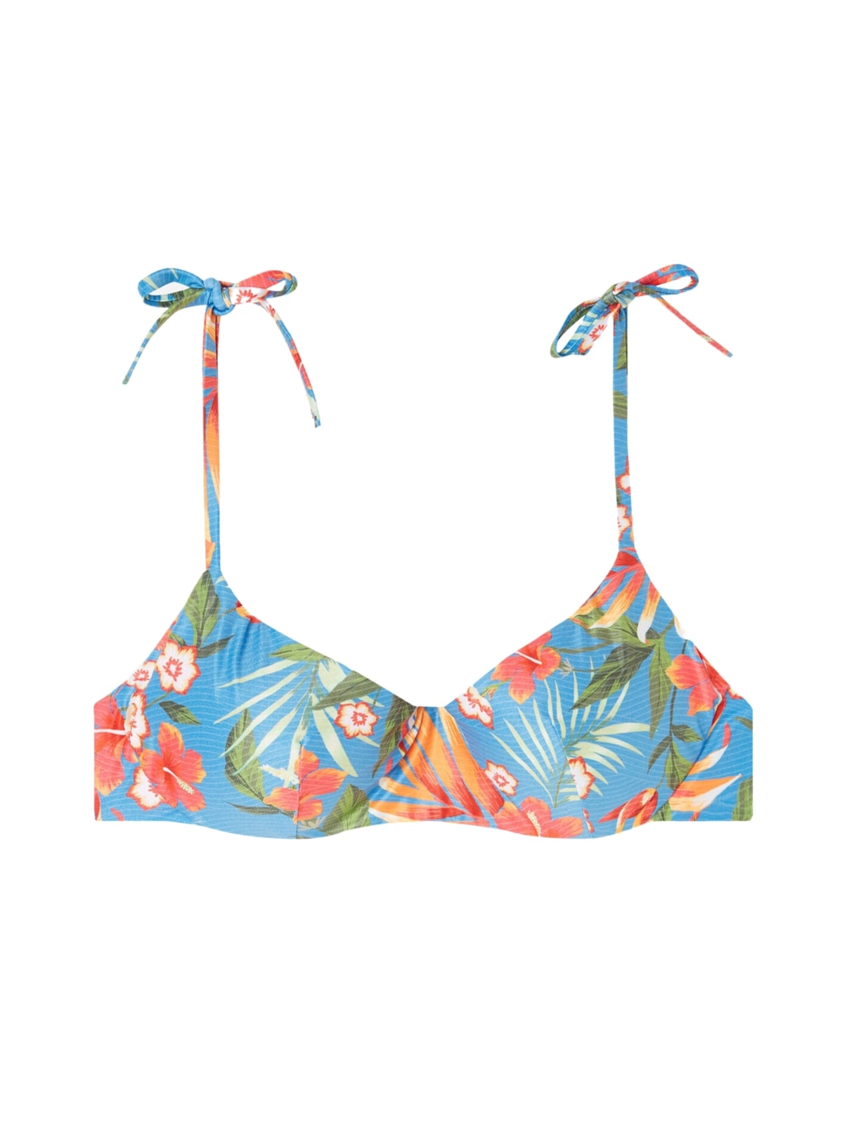 Parte De Cima De Biquíni Maui - Azul