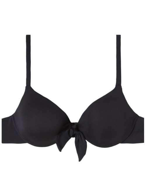 Parte De Cima De BiquÃni Push-Up Almofadado Soft Indonesia - Preto