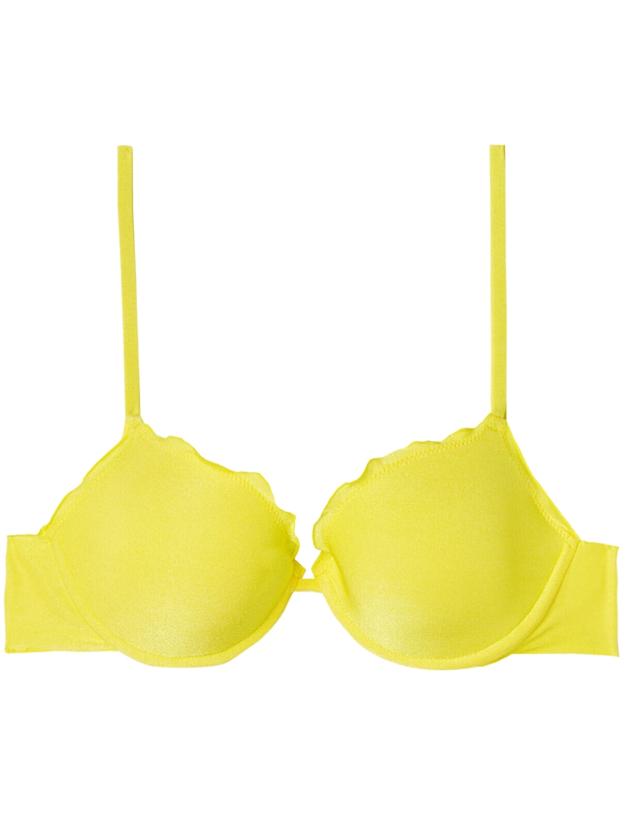 Parte De Cima De Biquíni Push-Up Formentera - Amarelo