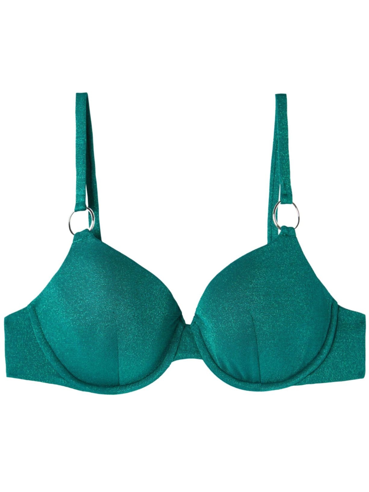 Parte De Cima De Biquíni Push-Up Hollywood - Verde