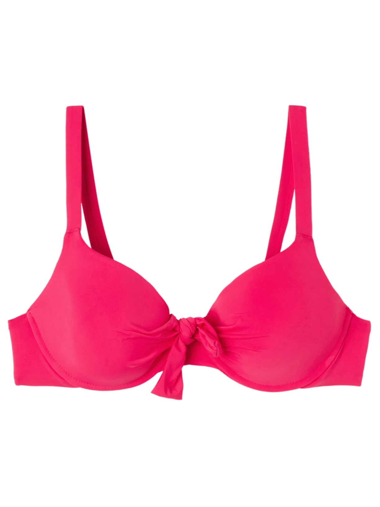 Parte De Cima De Biquíni Push-Up Indonésia - Rosa