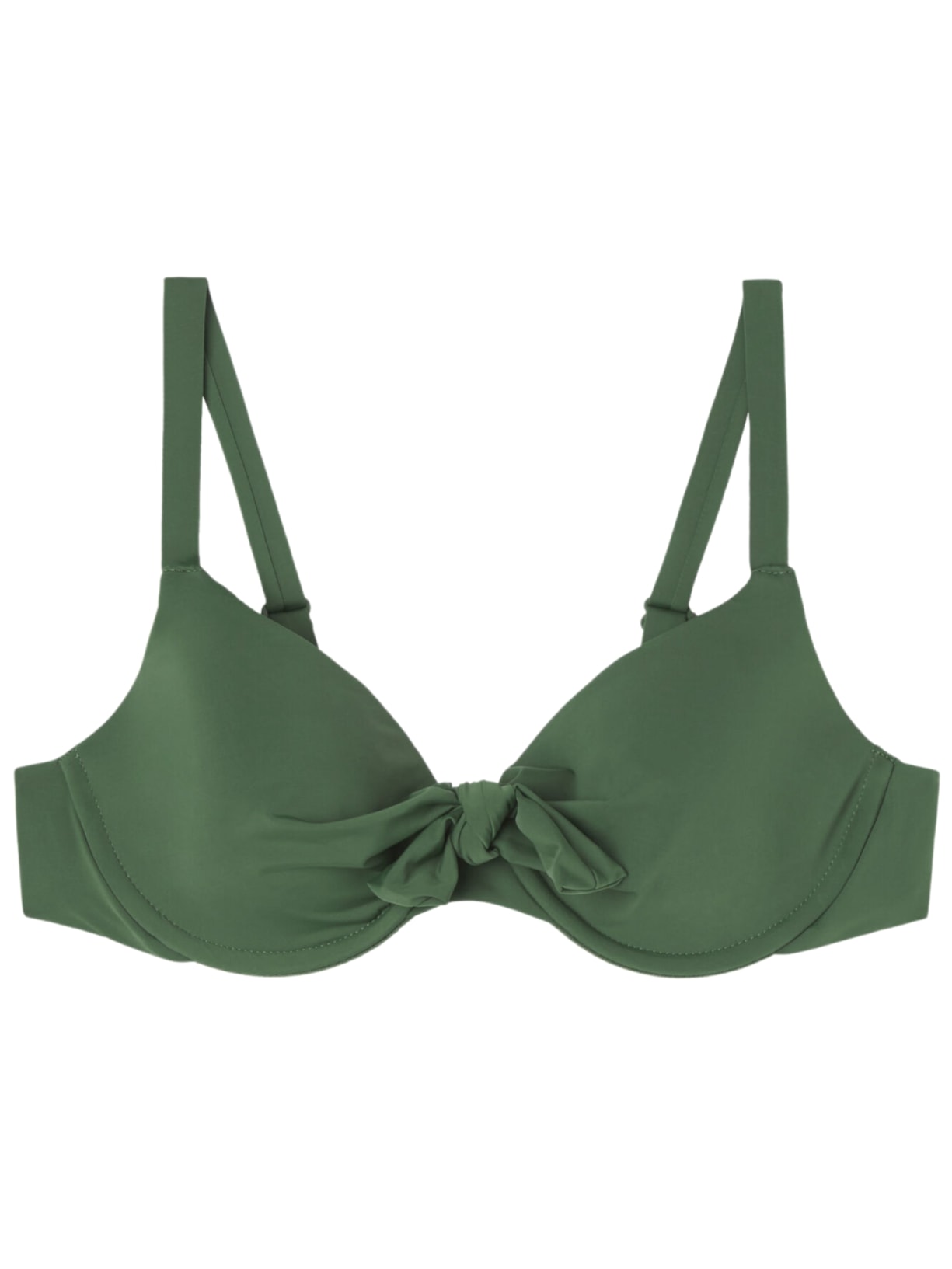 Parte De Cima De Biquíni Push-Up Indonésia - Verde