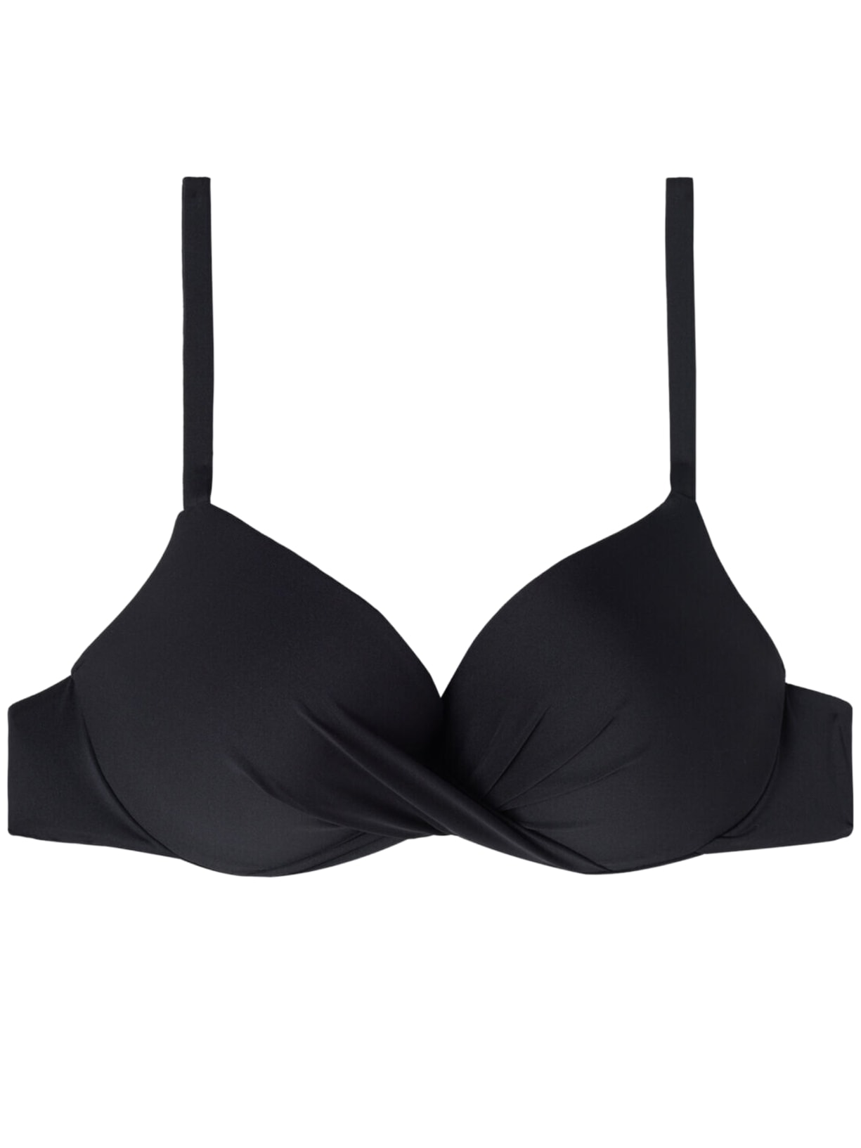 Parte De Cima De Biquíni Push-Up Superalmofadado Indonesia Eco - Preto