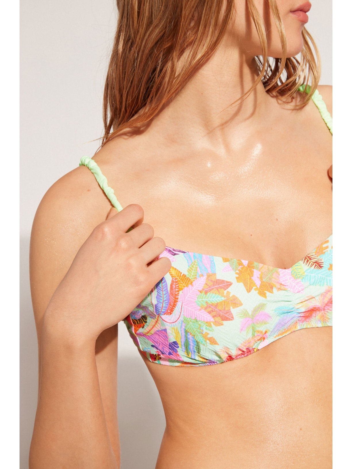 Parte De Cima De Biquíni Tahiti Colorido Calzedonia