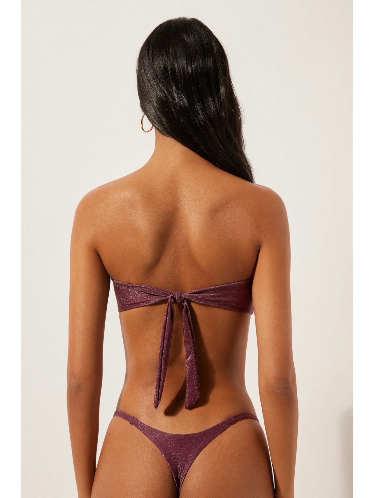 Parte De Cima De Biquíni Tomara Que Caia Golden Glow Roxo Calzedonia