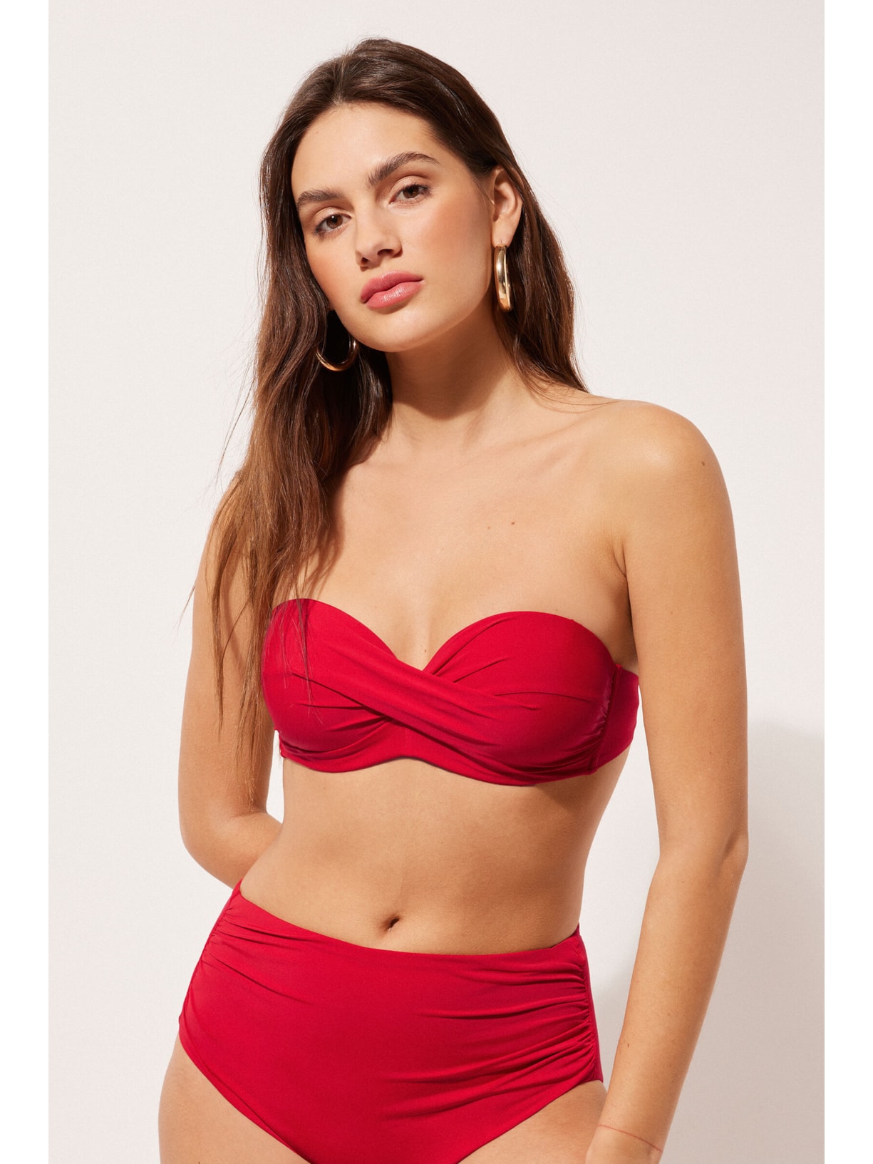 Parte De Cima De Biquíni Tomara Que Caia Indonésia Vermelho Calzedonia