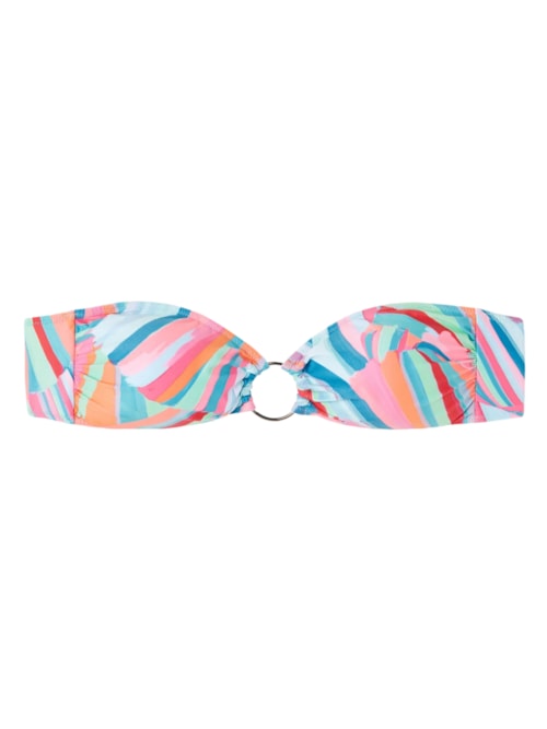 Parte De Cima De Biquíni Tomara Que Caia Neon Summer - Azul