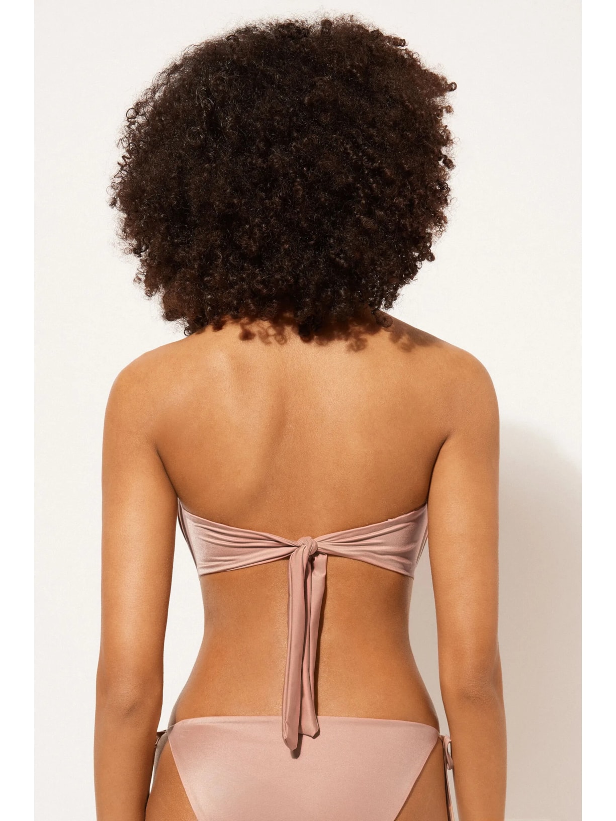 Parte De Cima De Biquíni Tomara Que Caia Shiny Satin Rosa Calzedonia