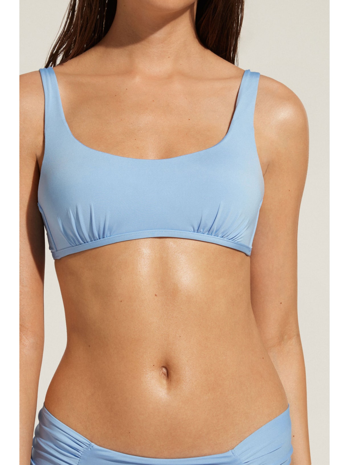 Parte De Cima De Biquíni Top Indonesia Eco Azul Calzedonia