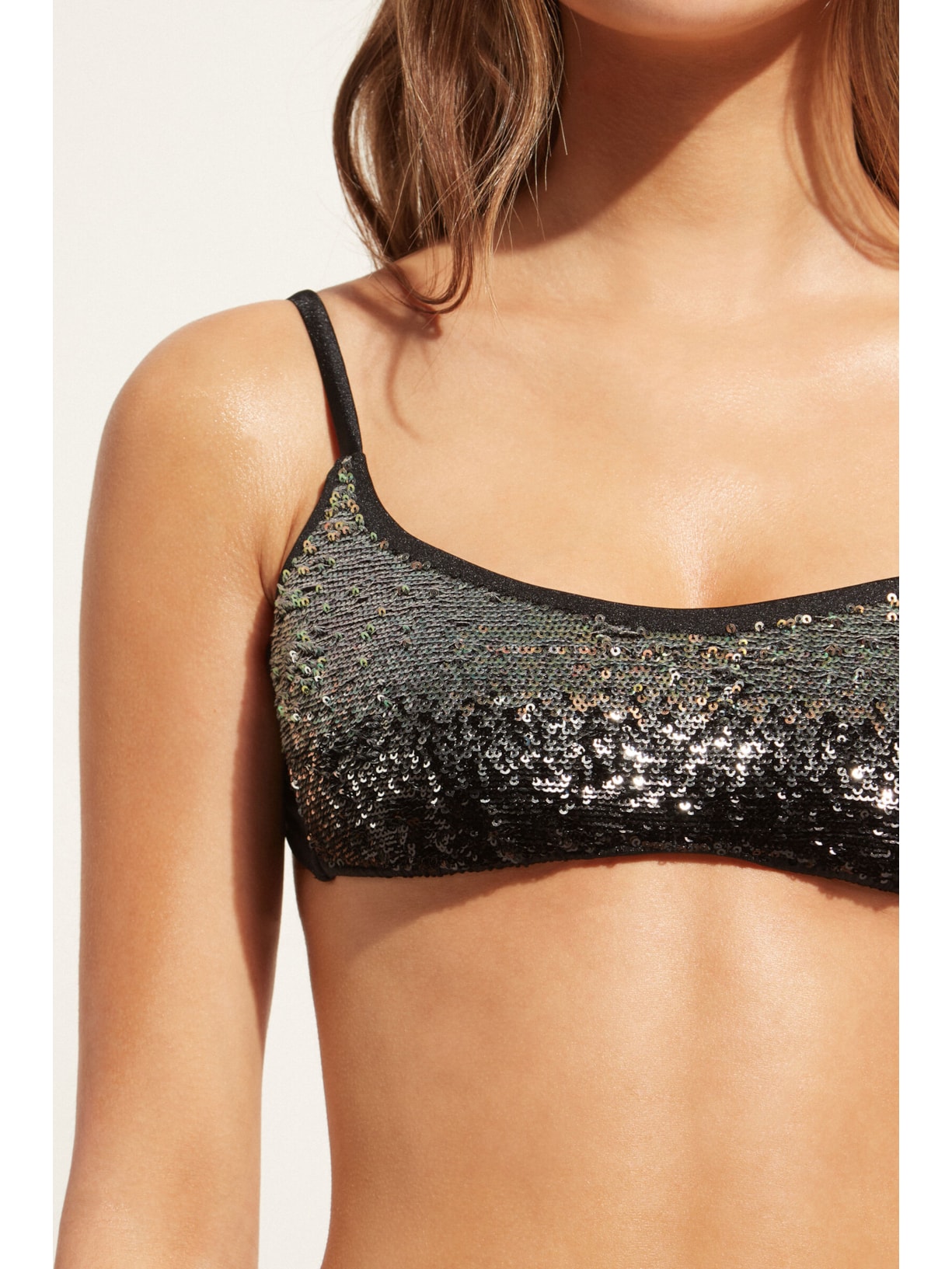 Parte De Cima De Biquíni Top Las Vegas Preto Calzedonia