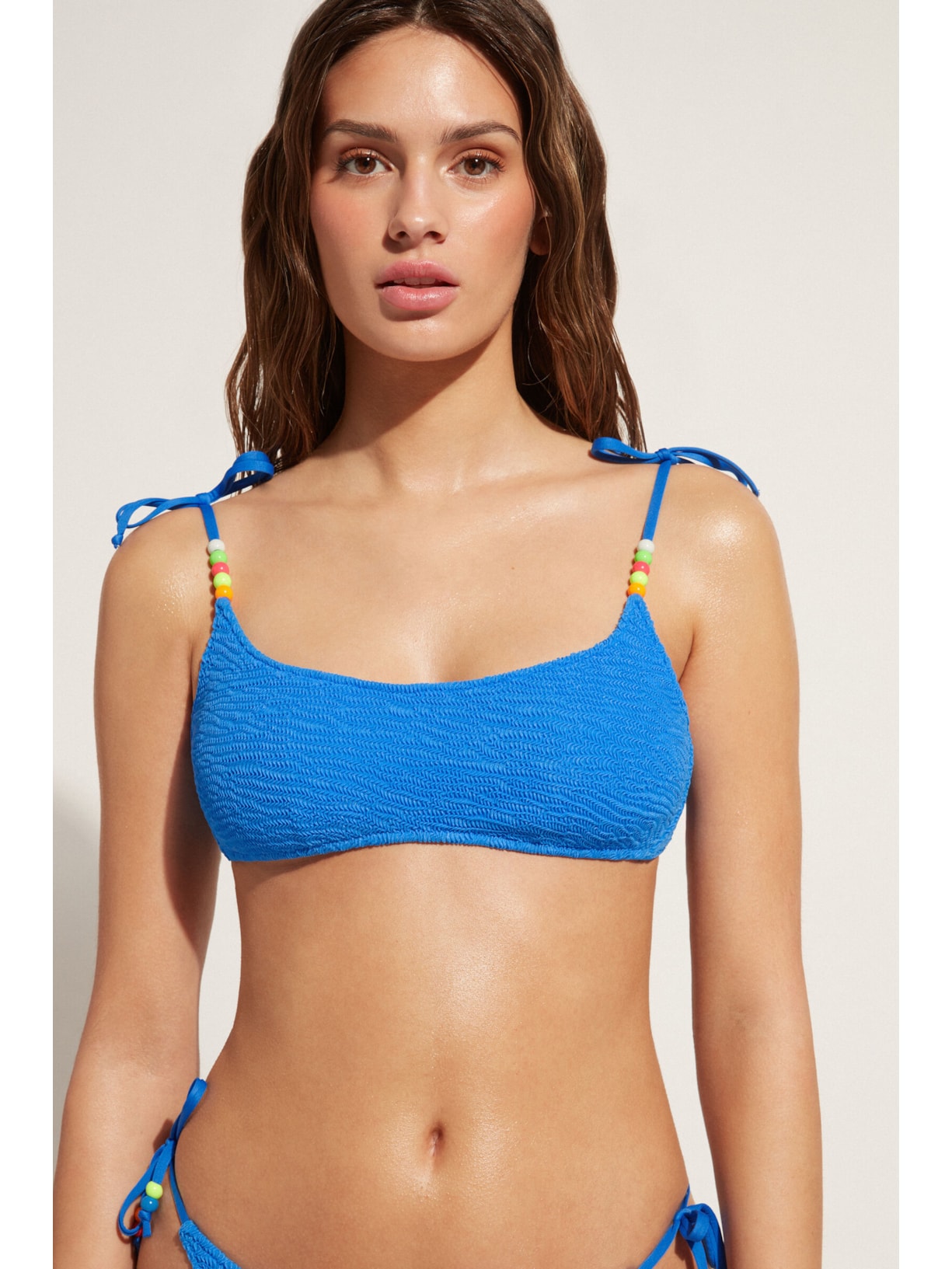 Parte De Cima De Biquíni Top San Diego Azul Calzedonia