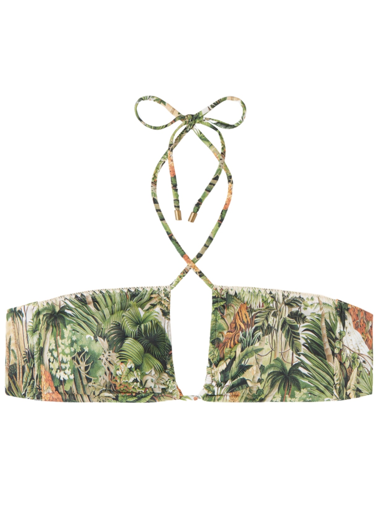 Parte De Cima De Biquíni Top Savage Tropics - Verde