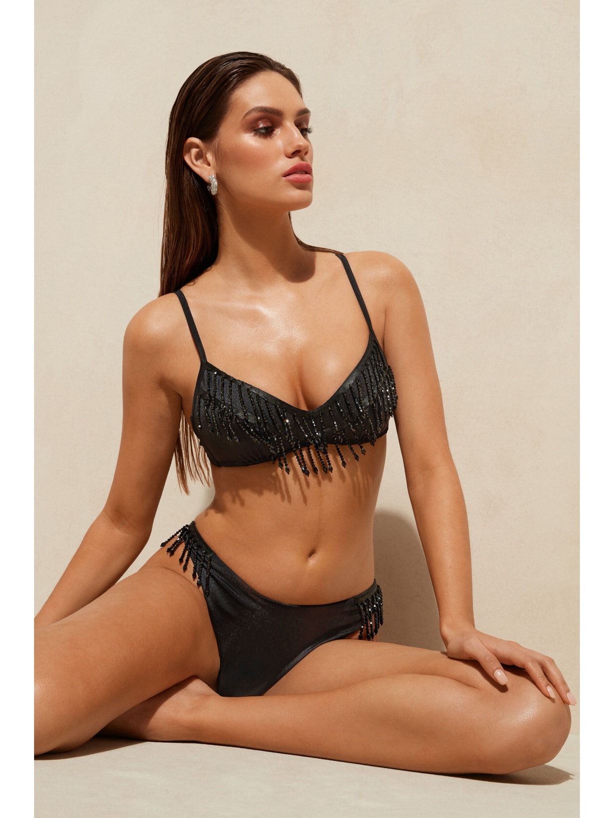 Parte De Cima De Biquíni Top Taipei Preto Calzedonia