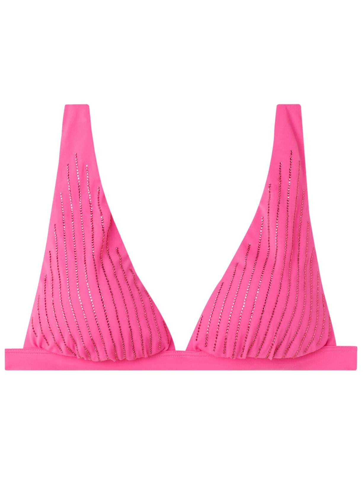 Parte De Cima De Biquíni Triângulo Almofadada Shanghai - Rosa