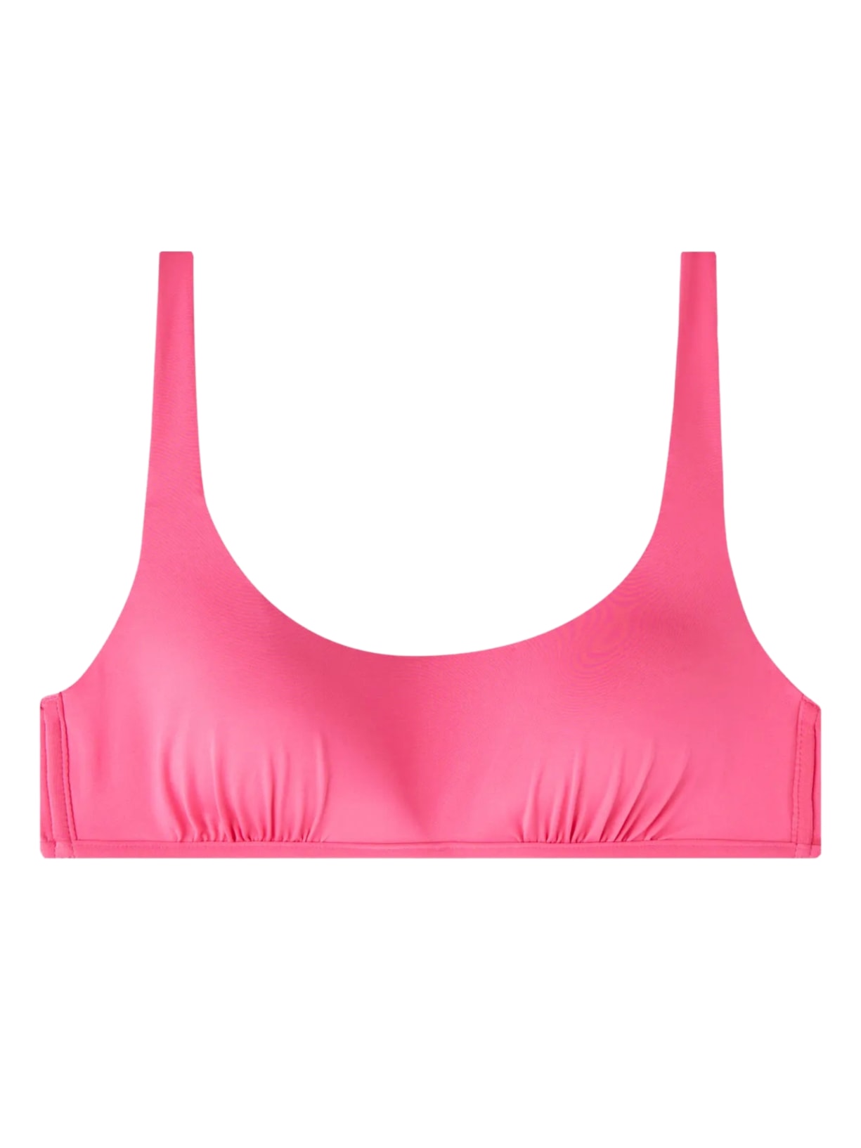 Parte De Cima De Biquíni Triângulo Almofadado Soft Indonésia - Rosa