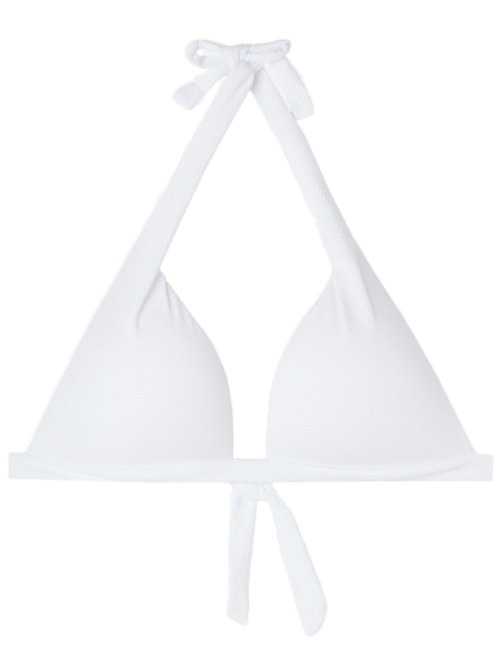 Parte De Cima De Biquíni Triângulo Classic Piquet - Branco