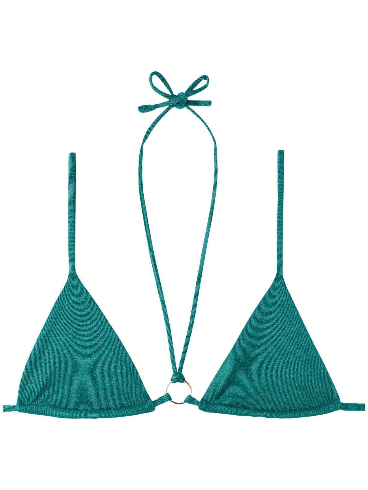 Parte De Cima De Biquíni Triângulo Deslizante Hollywood - Verde