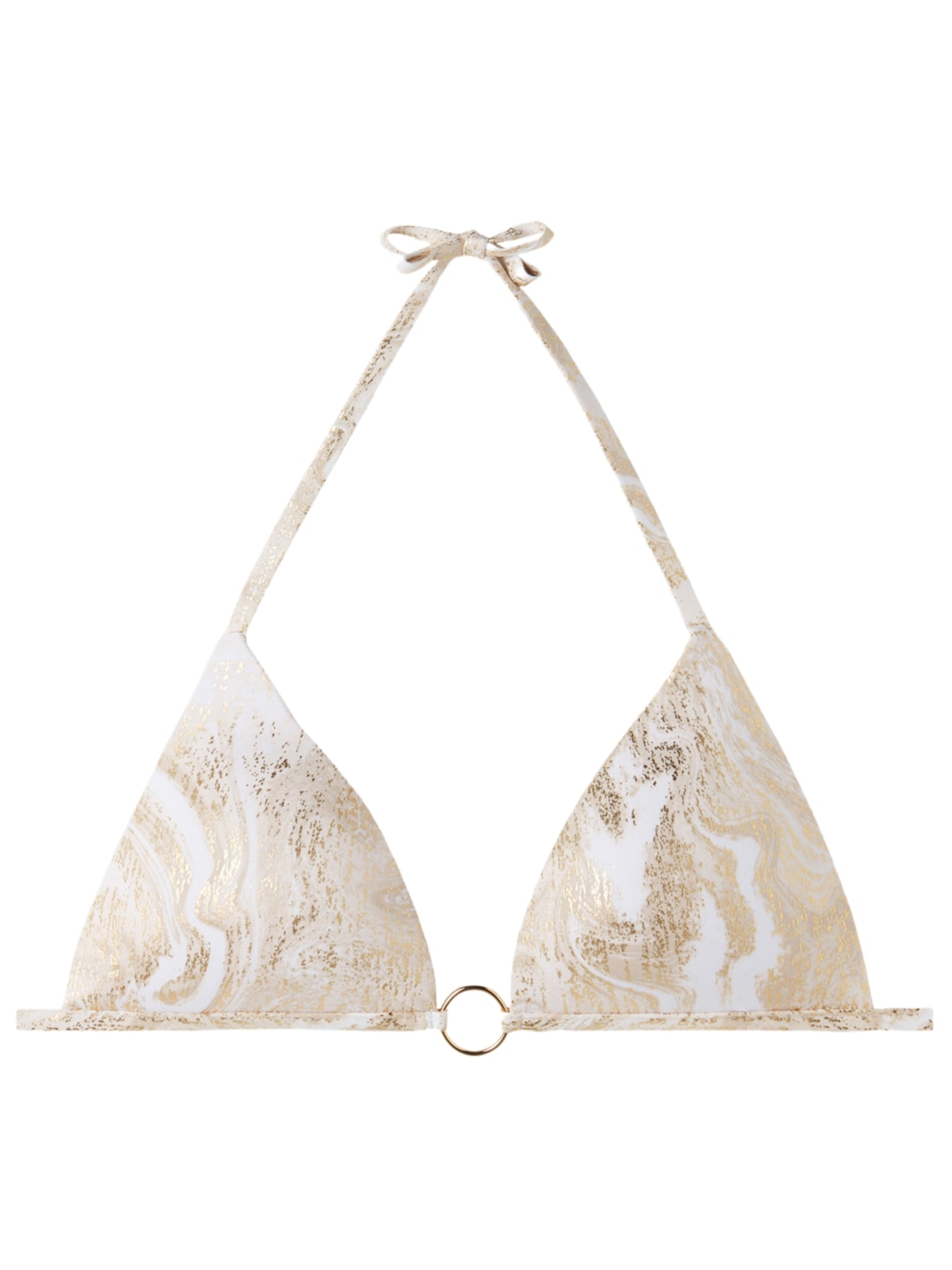 Parte De Cima De Biquíni Triângulo Fixo Melbourne - Branco