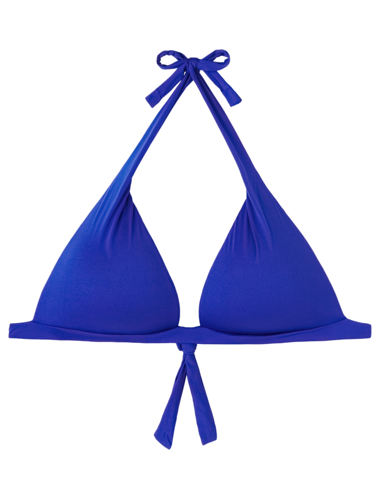 Parte De Cima De Biquíni Triângulo Indonésia - Azul