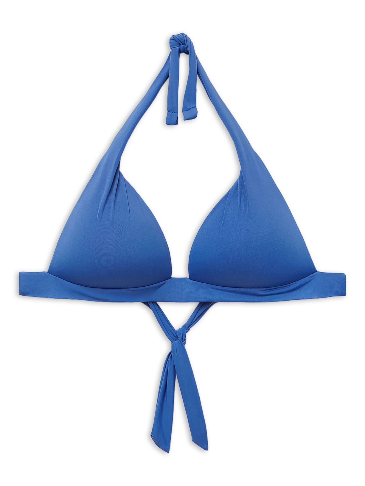 Parte De Cima De Biquíni Triângulo Indonésia - Azul