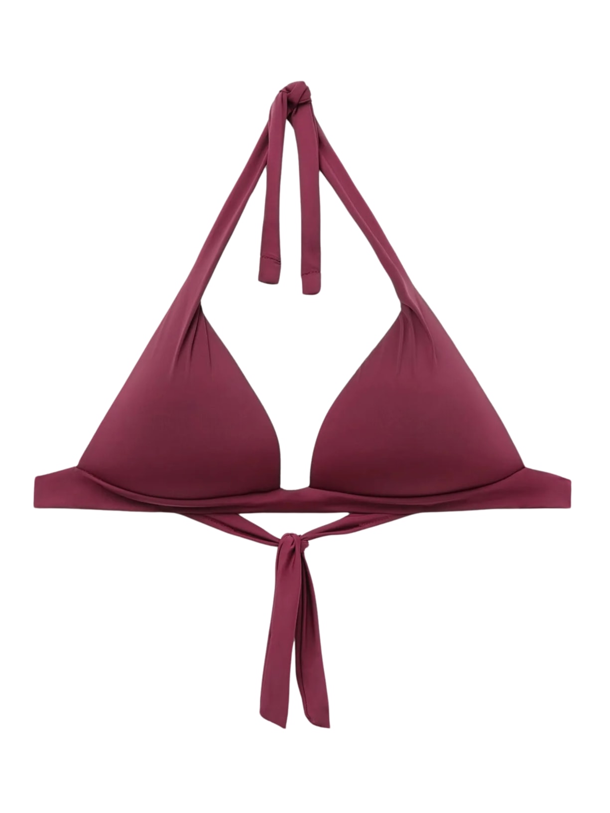 Parte De Cima De Biquíni Triângulo Indonésia Bordô Calzedonia